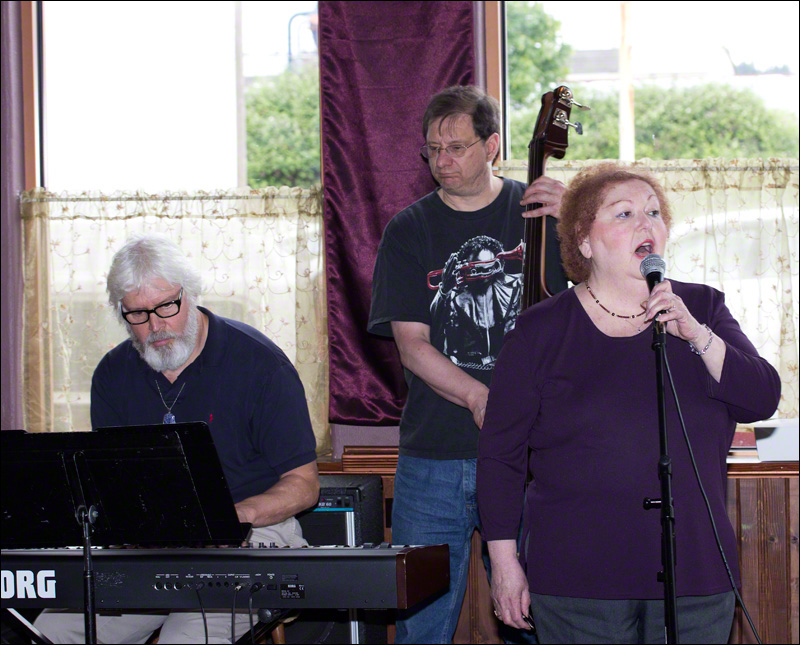 Charlie Saibel, Bill Duris, and Ellie Rukin