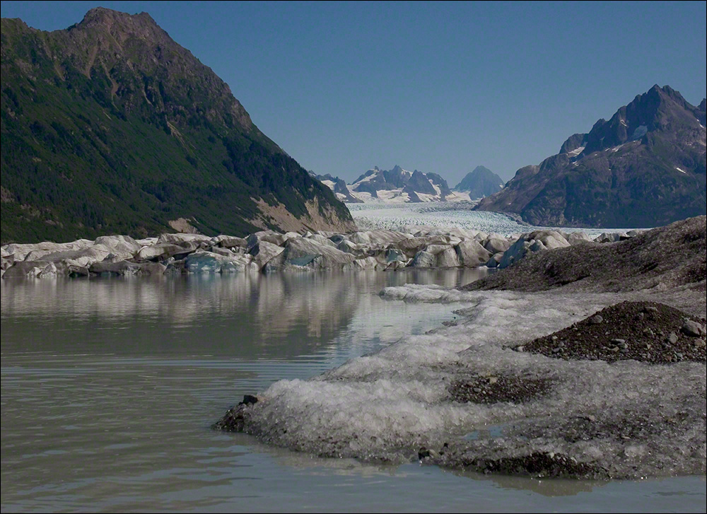 Sheridan Lake and Glacier