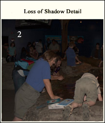 Loss of Shadow Detail