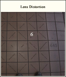 Wide Angle Lens Distortion