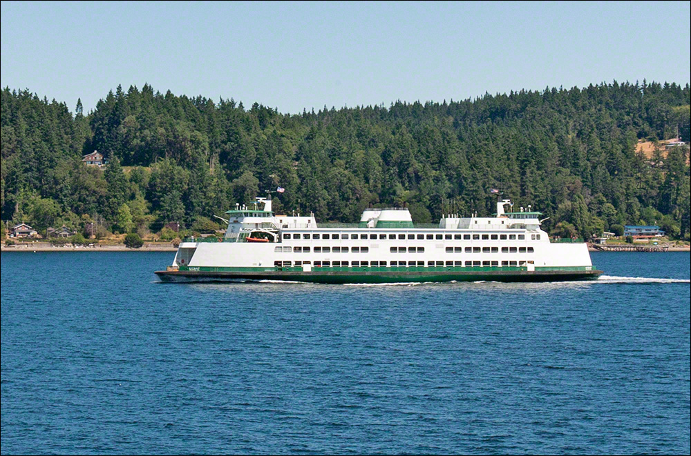 The Seattle to Bremerton Ferry