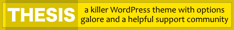 Thesis Theme for WordPress:  Options Galore and a Helpful Support Community