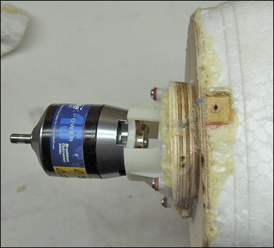 Motor Installation: Top View