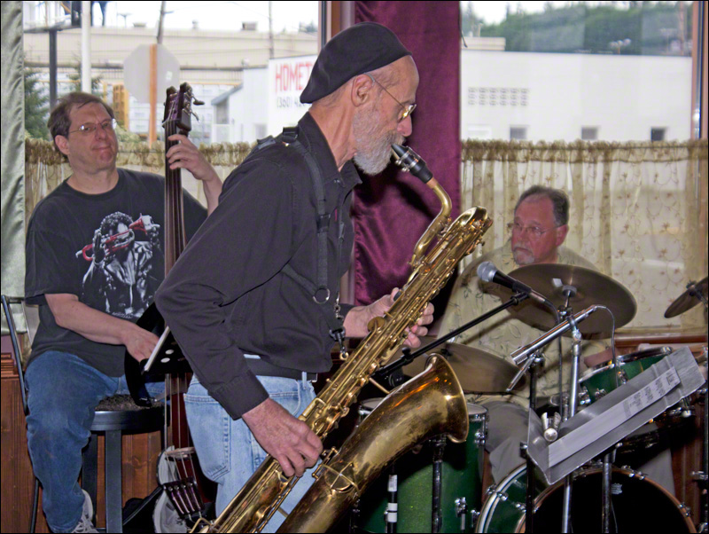 Bill Duris, John Shepard, and Pete Chakos