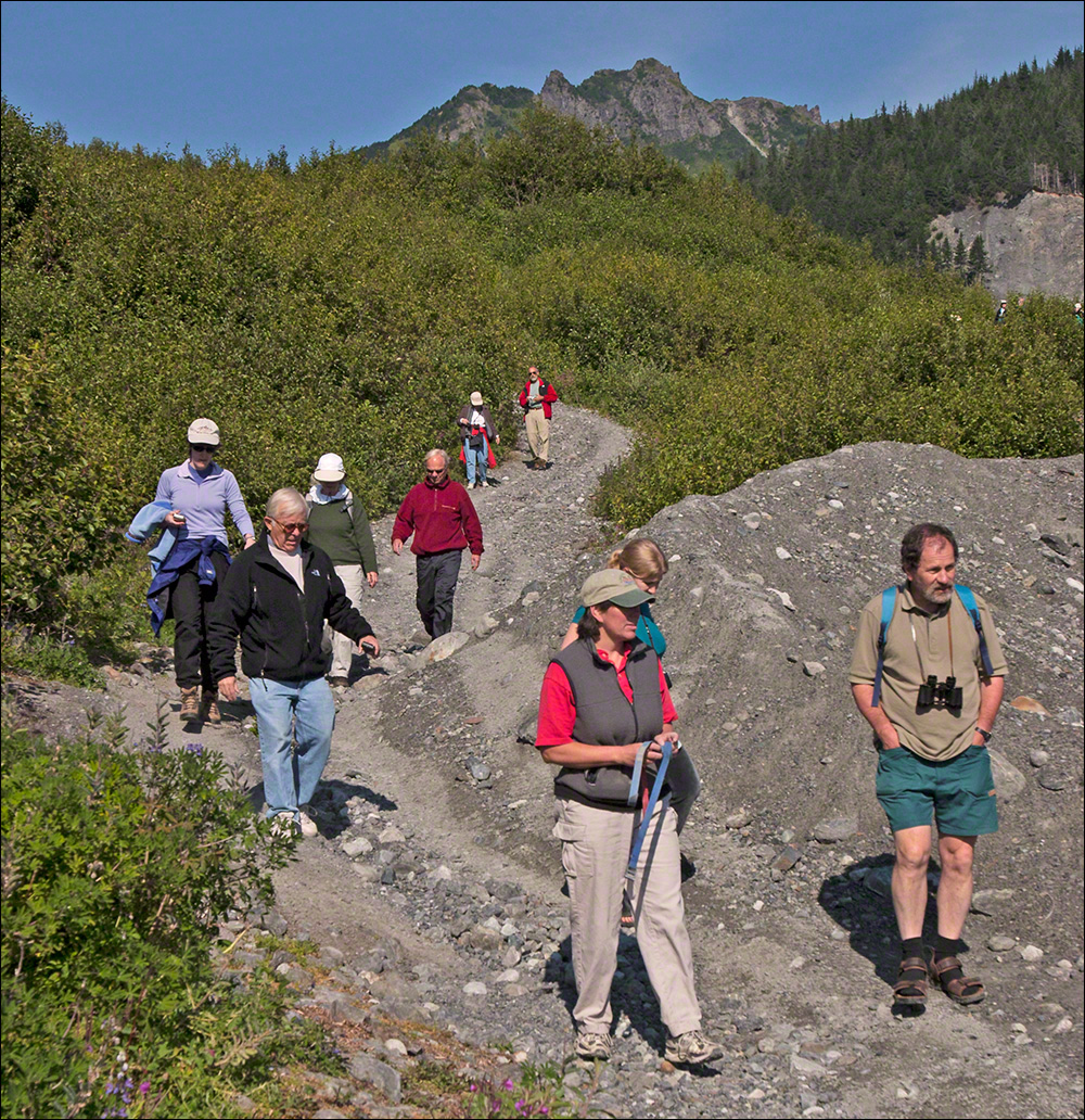 Hiking to the Lake