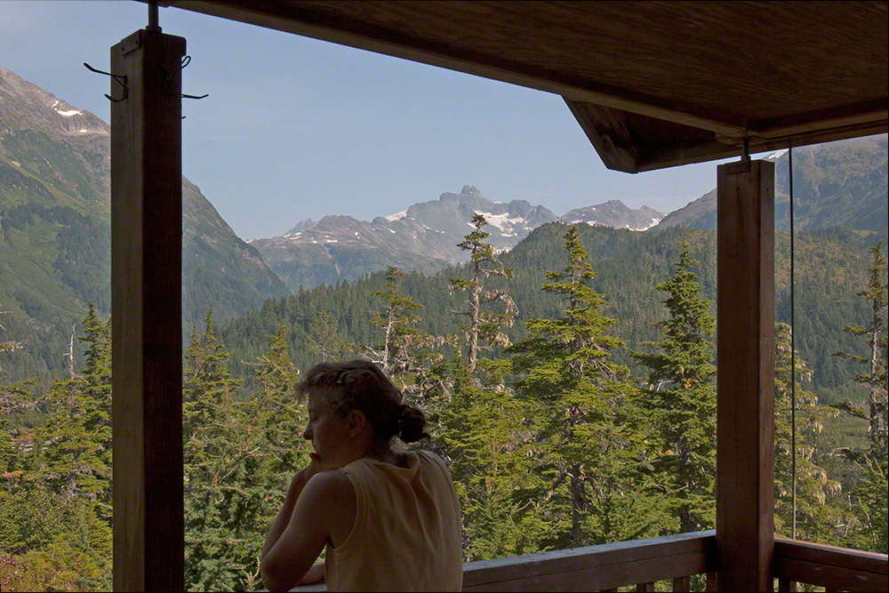 View from Power Creek Cabin