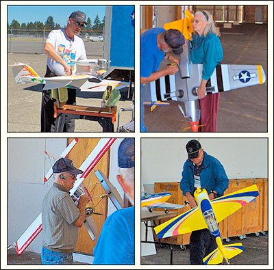 Bringing in the Display Aircraft