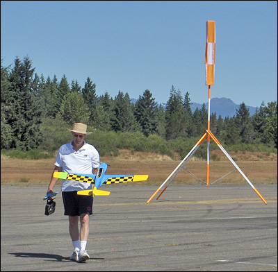 Tom Strom Sr. After a Fast 10 Laps Around the Course