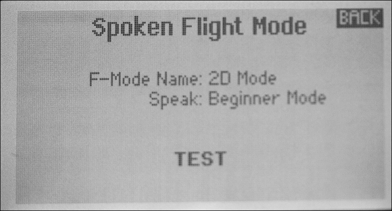 Assign Display and Voice Messages to the Flight Modes