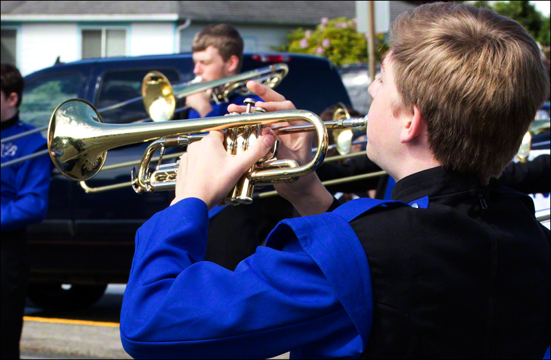 North Mason High School Bulldogs Marching Band Warm Up