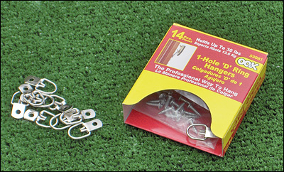 1-Hole 'D' Ring Hangers