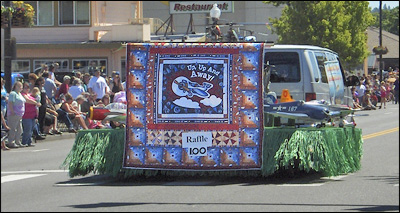 In the Paul Bunyan Grand Parade