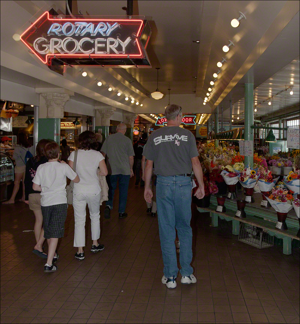 In the Pike Place Market