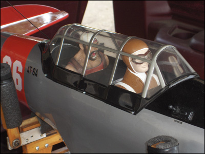 Cockpit Of Stacy Myers North American AT-6A "Texan"