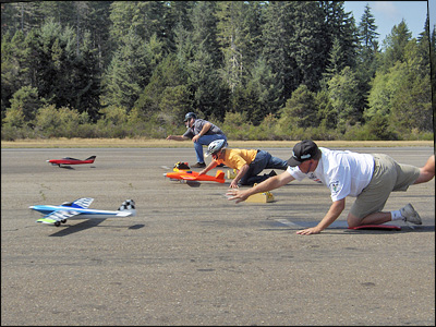 Launching The?Fast?Quarter 40 Pylon Racers