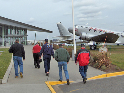 Arriving At The Boeing Museum of Flight