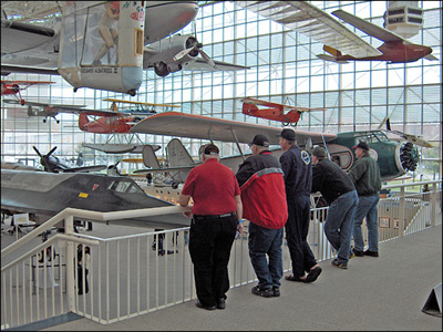 On The Main Floor At The Boeing Muesum OF Flight