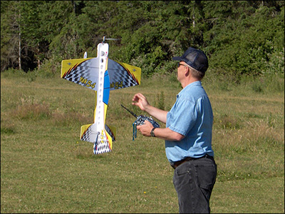 Darcy Niebeling Launching His Yak-54 For Some Aerobatic Flying