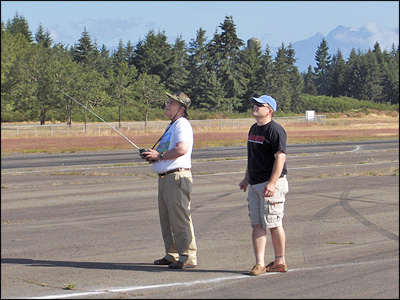 Tom And Eward Graves Flight Testing A Quickie 500 Construction