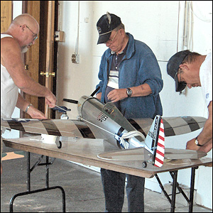 Making the sling for the aircraft