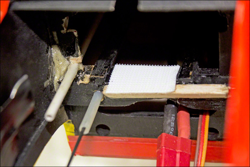 Velcro Fixed to Fuselage