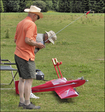 Darryl Almost Ready to Fly