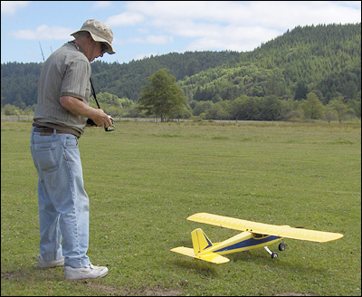 Gordy Ready for Takeoff